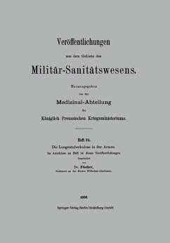 Cover Die Lungentuberkulose in der Armee (eBook, PDF)