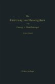 Die Förderung von Massengütern (eBook, PDF)