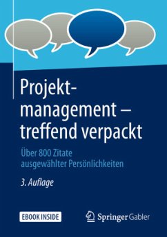Cover Projektmanagement - treffend verpackt, m. 1 Buch, m. 1 Beilage