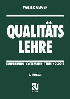 Qualitätslehre (eBook, PDF) - Geiger, Walter