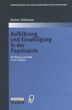Cover Aufklärung und Einwilligung in der Psychiatrie (eBook, PDF)