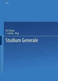 Studium Generale (eBook, PDF) - Plessner, Helmuth
