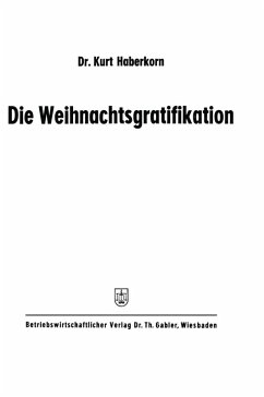 Cover Die Weihnachtsgratifikation (eBook, PDF)