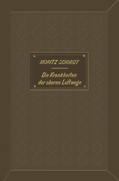 Die Krankheiten der oberen Luftwege (eBook, PDF)