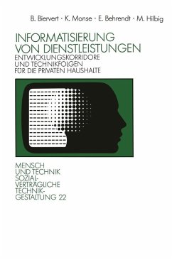 Informatisierung von Dienstleistungen (eBook, PDF) - Monse, Kurt; Behrendt, Erich