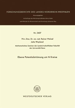 Ebene Potentialströmung um N Kreise (eBook, PDF) - Weizel, Rainer