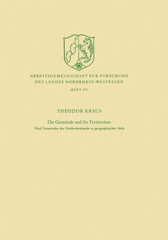 Cover Die Gemeinde und ihr Territorium (eBook, PDF)