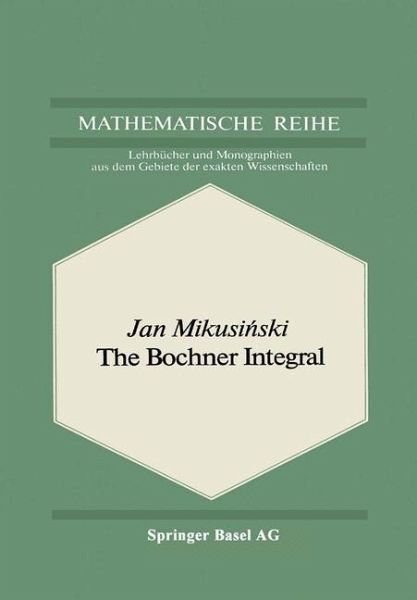 The Bochner Integral (eBook, PDF)