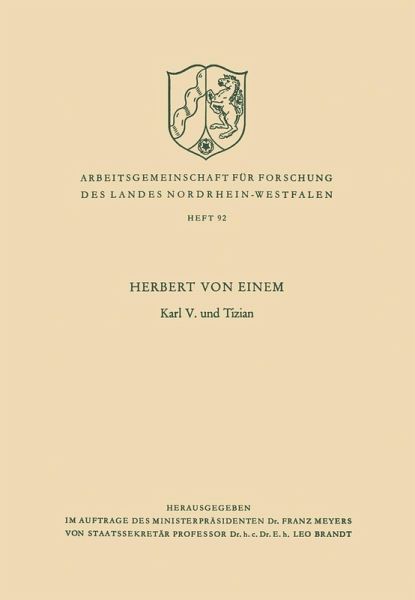 Karl V. und Tizian (eBook, PDF)