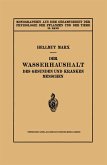 Der Wasserhaushalt des Gesunden und Kranken Menschen (eBook, PDF)