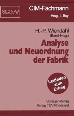 Cover Analyse und Neuordnung der Fabrik (eBook, PDF)