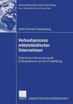 Verkaufsprozess mittelständischer Unternehmen (eBook, PDF) - Schmitz-Valckenberg, Collin