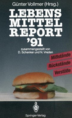 Lebensmittelreport '91 (eBook, PDF)