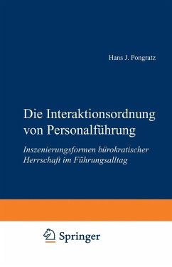 Die Interaktionsordnung von Personalführung (eBook, PDF) - Pongratz, Hans J.