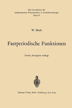 Fastperiodische Funktionen (eBook, PDF) - Maak, Wilhelm