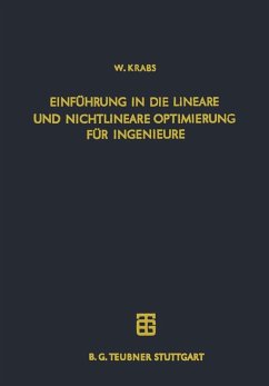 Einführung in die Lineare und Nichtlineare Optimierung für Ingenieure (eBook, PDF) - Krabs, Werner
