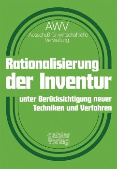 Rationalisierung der Inventur unter Berücksichtigung neuer Techniken und Verfahren (eBook, PDF) - Loparo, Kenneth A.