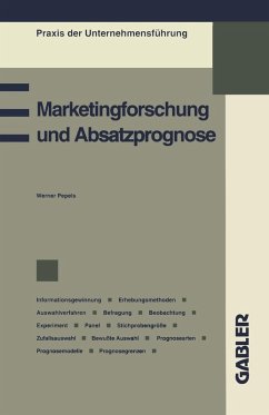 Marketingforschung und Absatzprognose (eBook, PDF) - Pepels, Werner
