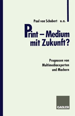 Cover Print - Medium mit Zukunft? (eBook, PDF)