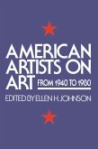 American Artists On Art (eBook, PDF)