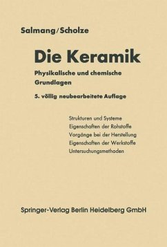 Cover Die physikalischen und chemischen Grundlagen der Keramik (eBook, PDF)