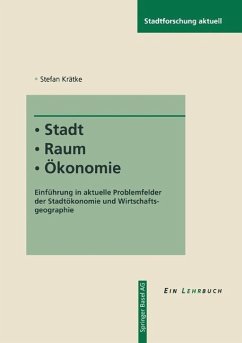 Cover Stadt - Raum - Ökonomie (eBook, PDF)