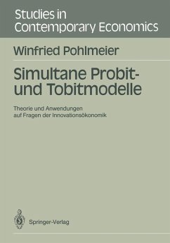 Simultane Probit- und Tobitmodelle (eBook, PDF) - Pohlmeier, Winfried