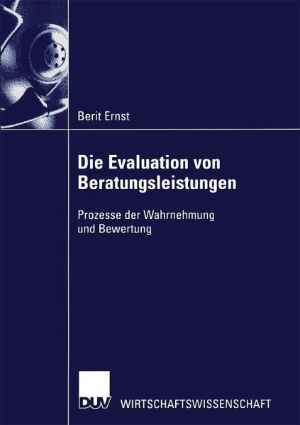 Die Evaluation von Beratungsleistungen (eBook, PDF)