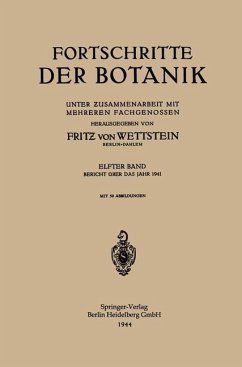 Fortschritte der Botanik (eBook, PDF) - Wettstein, Fritz Von