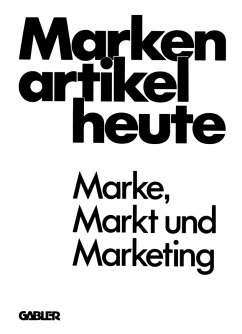 Cover Markenartikel heute (eBook, PDF)