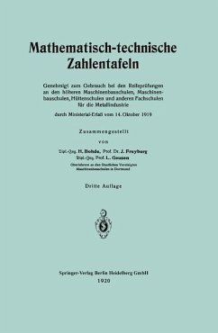 Cover Mathematisch-technische Zahlentafeln (eBook, PDF)
