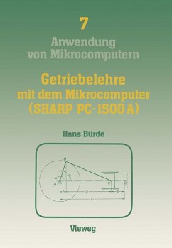 Getriebelehre mit dem Mikrocomputer (SHARP PC-1500A) (eBook, PDF) - Hans, Bürde