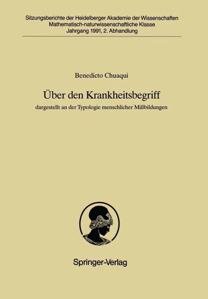 Über den Krankheitsbegriff (eBook, PDF) Über den Krankheitsbegriff (eBook, PDF)
