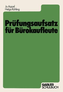 Prüfungsaufsatz für Bürokaufleute (eBook, PDF) - Appel, Jo