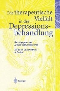 Die therapeutische Vielfalt in der Depressionsbehandlung (eBook, PDF)