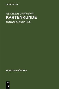 Kartenkunde (eBook, PDF) - Eckert-Greifendorff, Max
