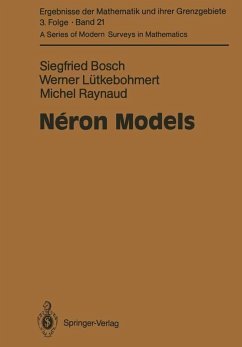 Néron Models (eBook, PDF) - Bosch, Siegfried; Lütkebohmert, Werner; Raynaud, Michel