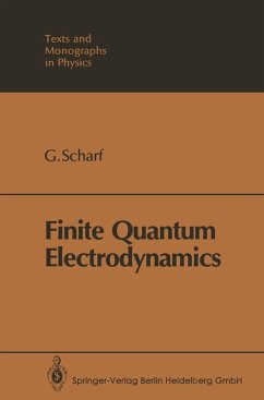 Finite Quantum Electrodynamics (eBook, PDF) - Scharf, G.