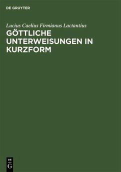 Cover Göttliche Unterweisungen in Kurzform (eBook, PDF)