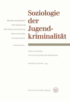 Soziologie der Jugendkriminalität (eBook, PDF)