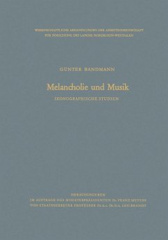 Melancholie und Musik (eBook, PDF) - Bandmann, Günter