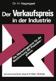 Der Verkaufspreis in der Industrie (eBook, PDF)
