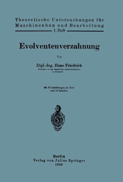 Cover Evolventenverzahnung (eBook, PDF)
