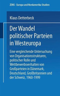 Cover Der Wandel politischer Parteien in Westeuropa (eBook, PDF)