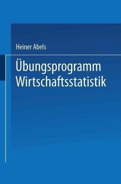 Cover Übungsprogramm Wirtschaftsstatistik (eBook, PDF)