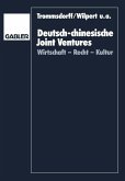 Deutsch-chinesische Joint Ventures (eBook, PDF)