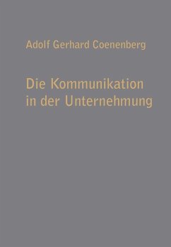 Cover Die Kommunikation in der Unternehmung (eBook, PDF)