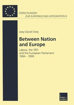 Between Nation and Europe (eBook, PDF) - Ovey, Joey-David