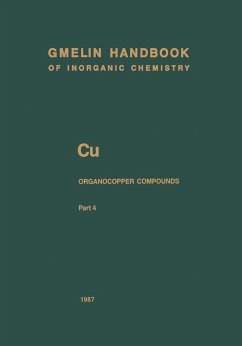 Cu Organocopper Compounds (eBook, PDF) - Bauer, Helmut; Faust, Jürgen; Froböse, Rolf; Füssel, Johannes; Krüerke, Ulrich; Kunz, Manfred; Somer, Herman M.