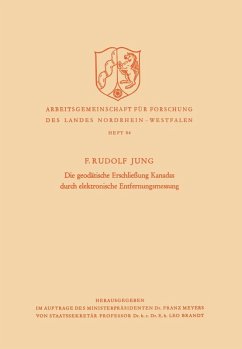 Cover Die geodätische Erschließung Kanadas durch elektronische Entfernungsmessung (eBook, PDF)